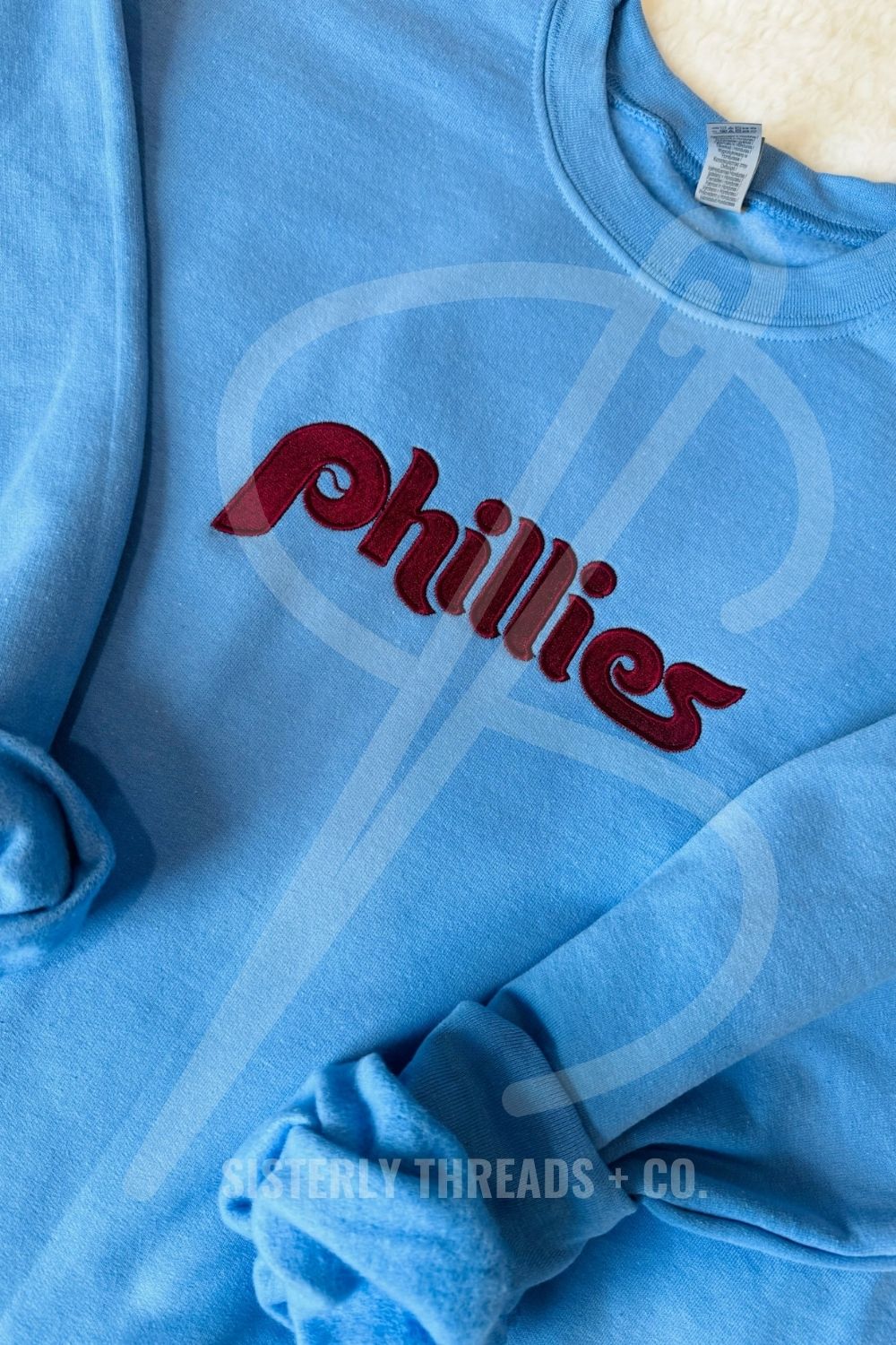 Phillies Classic - Powder Blue & Maroon Phillies Logo