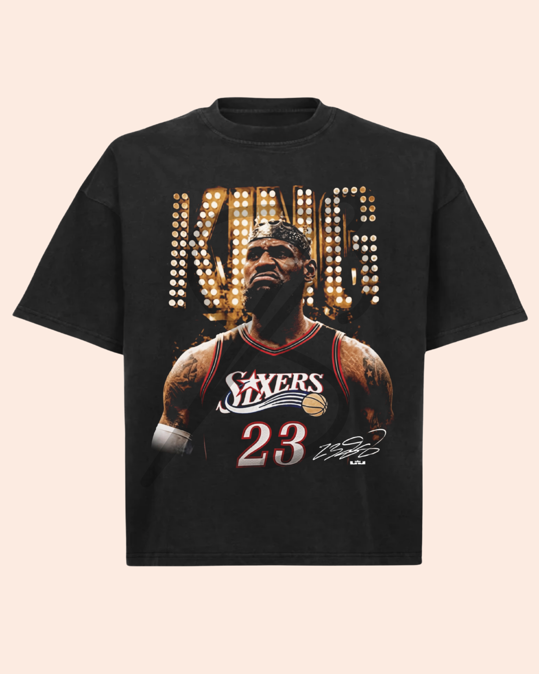 King James Sixers Graphic Tee