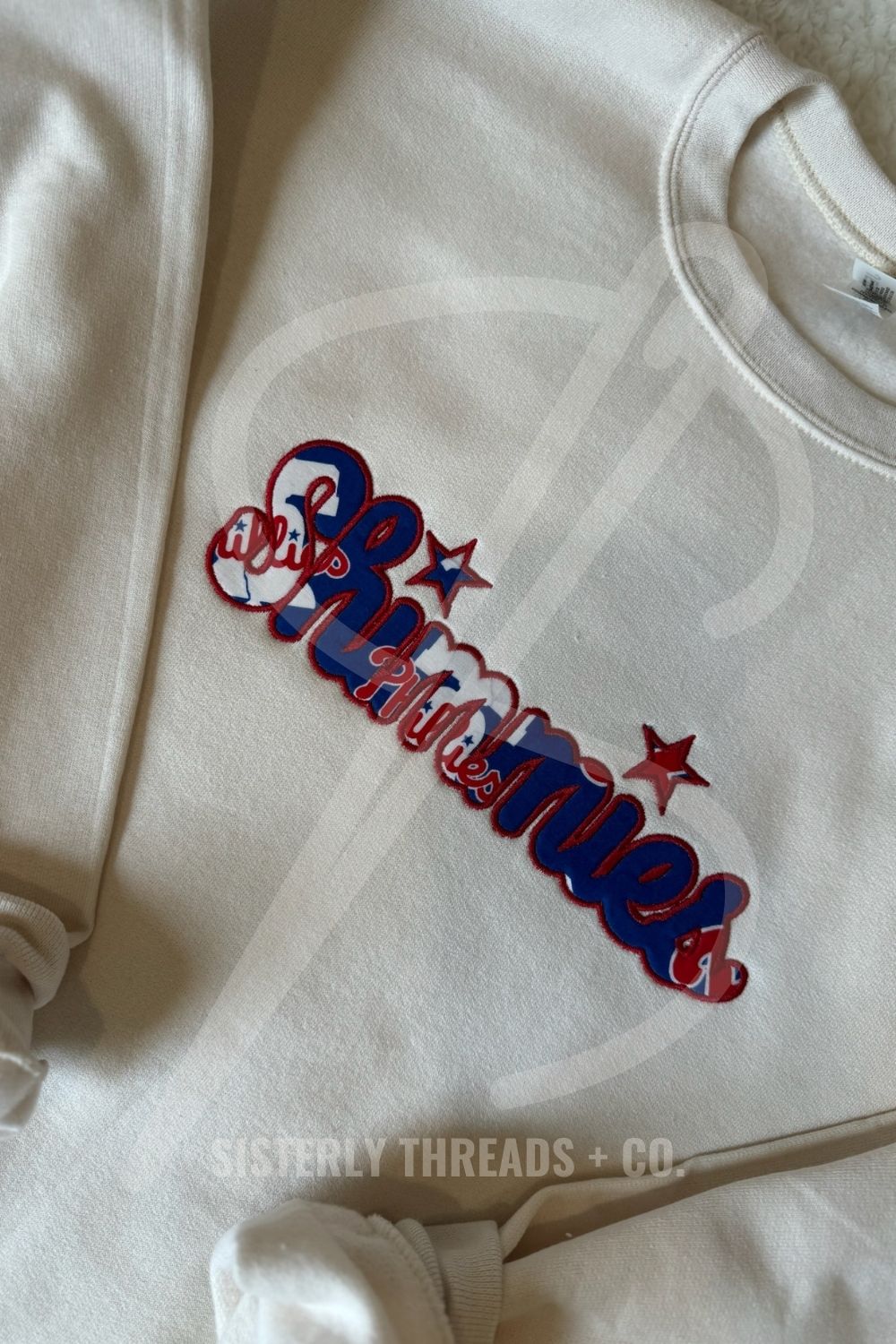 Shimmies Applique Crewneck