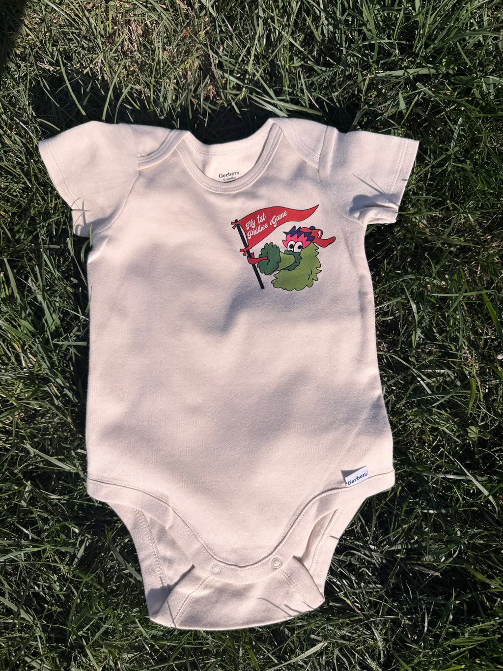 Unisex Baby's First Phillies Game Onesie
