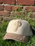 Neutral Phillies Varsity Snapback