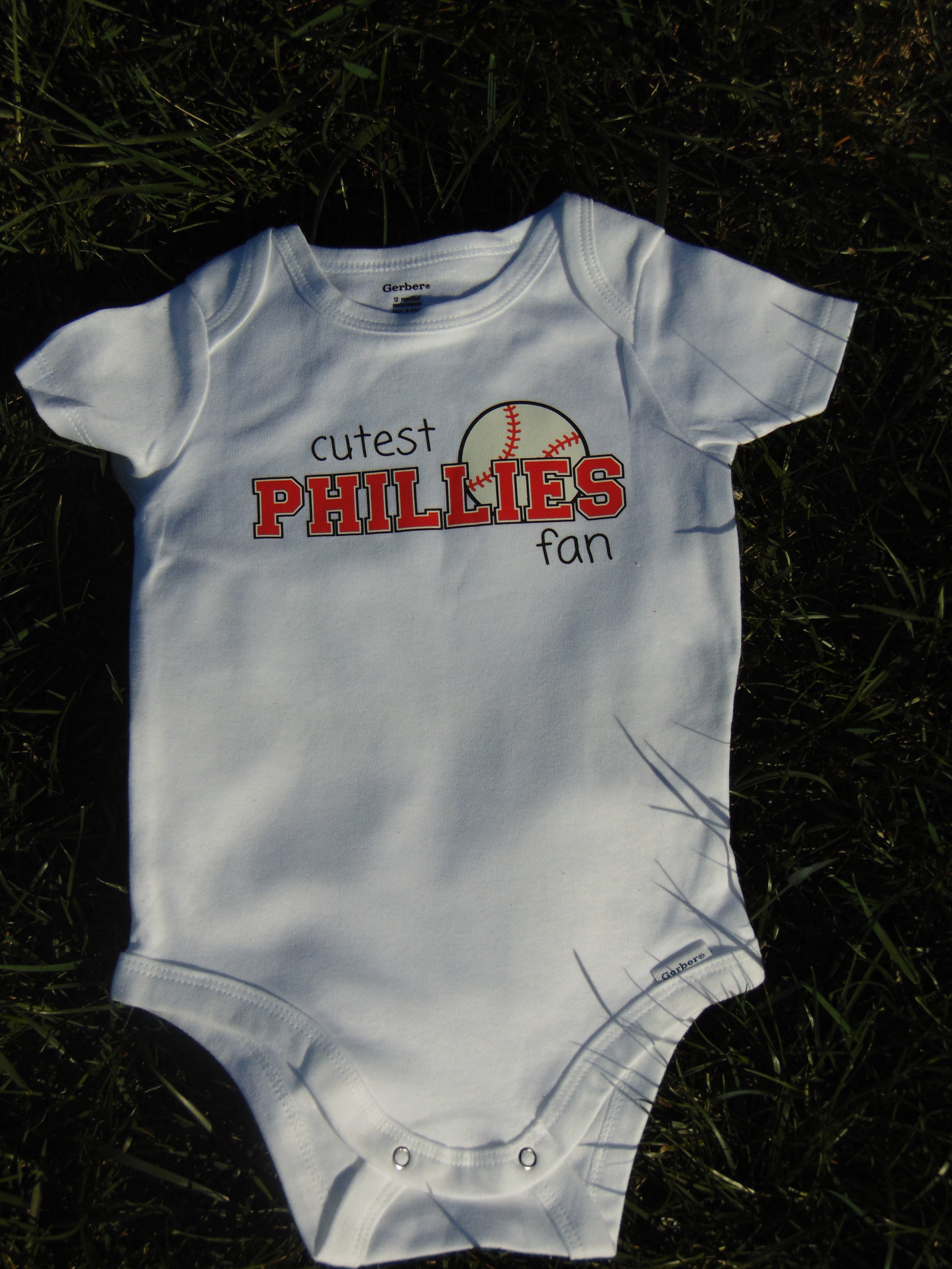 Cutest Phillies Fan Onesie