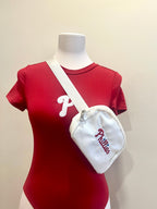 Red Short-sleeve Classic Phillies Bodysuit