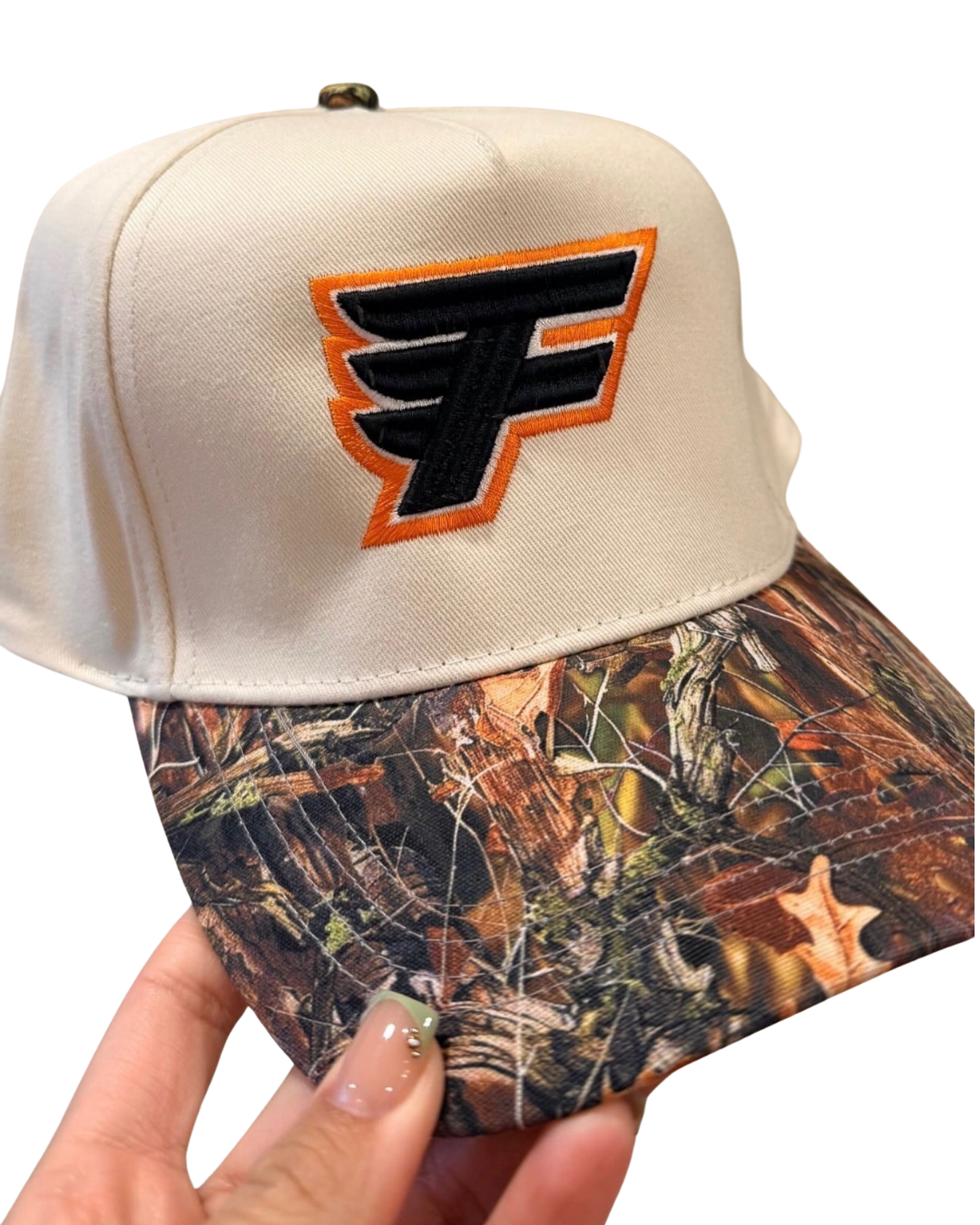 Camo Brim Philadelphia Flyers Embroidered Trucker Hat