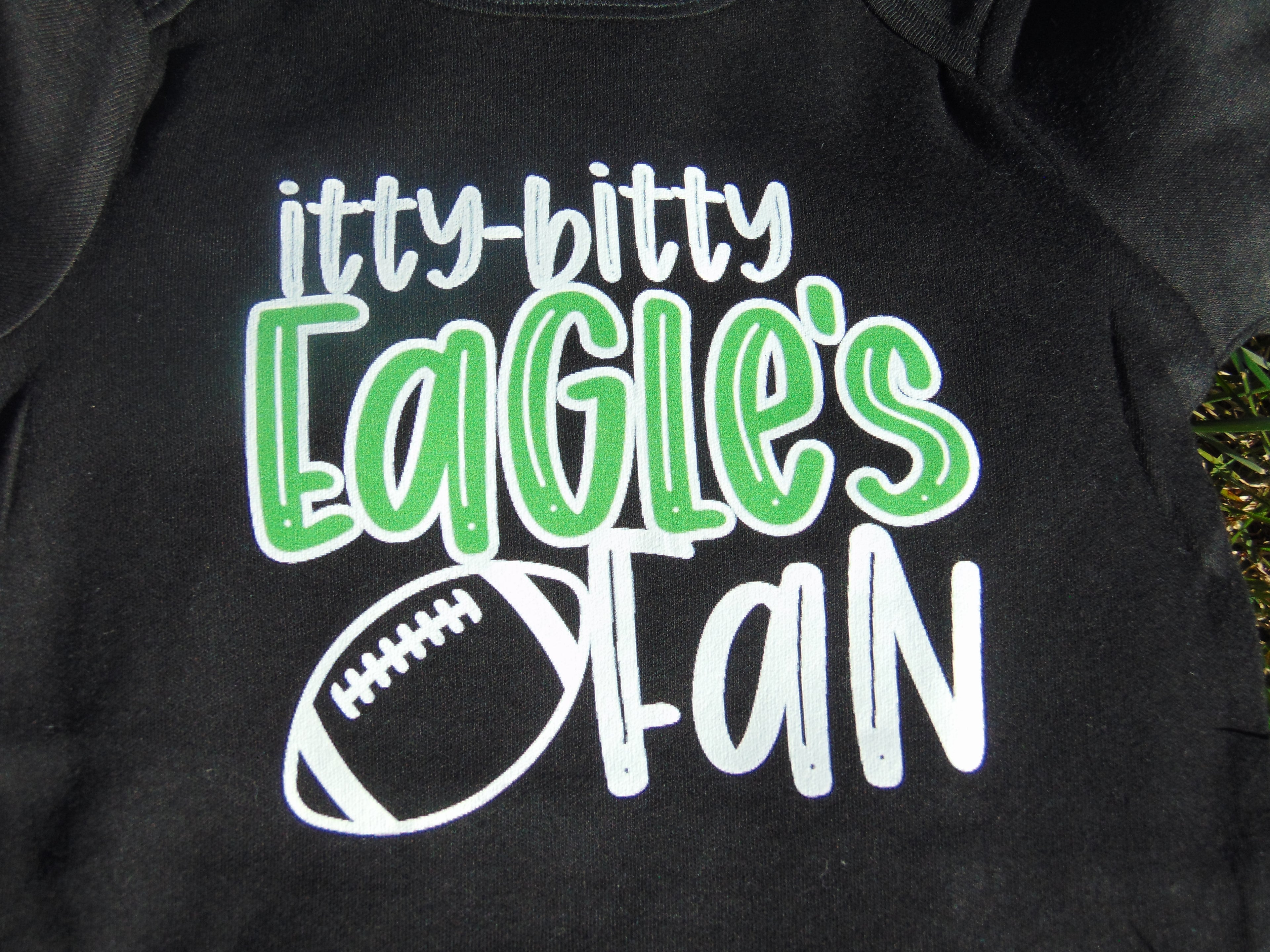 Unisex Itty-Bitty Eagles Fan Onesie