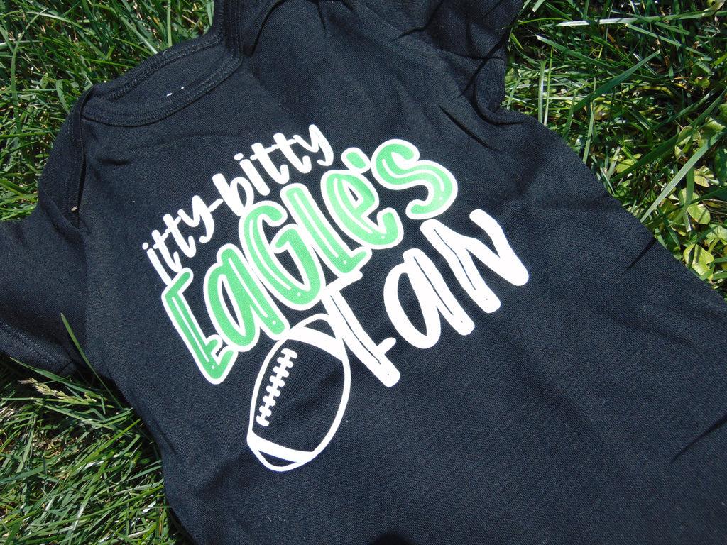 Unisex Itty-Bitty Eagles Fan Onesie