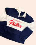 Ladies Vintage Rugby Inspired Phillies Striped Top