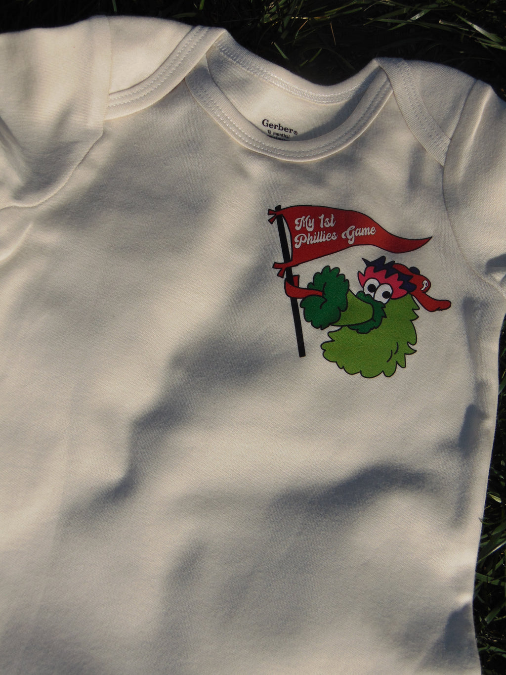 Unisex Baby's First Phillies Game Onesie