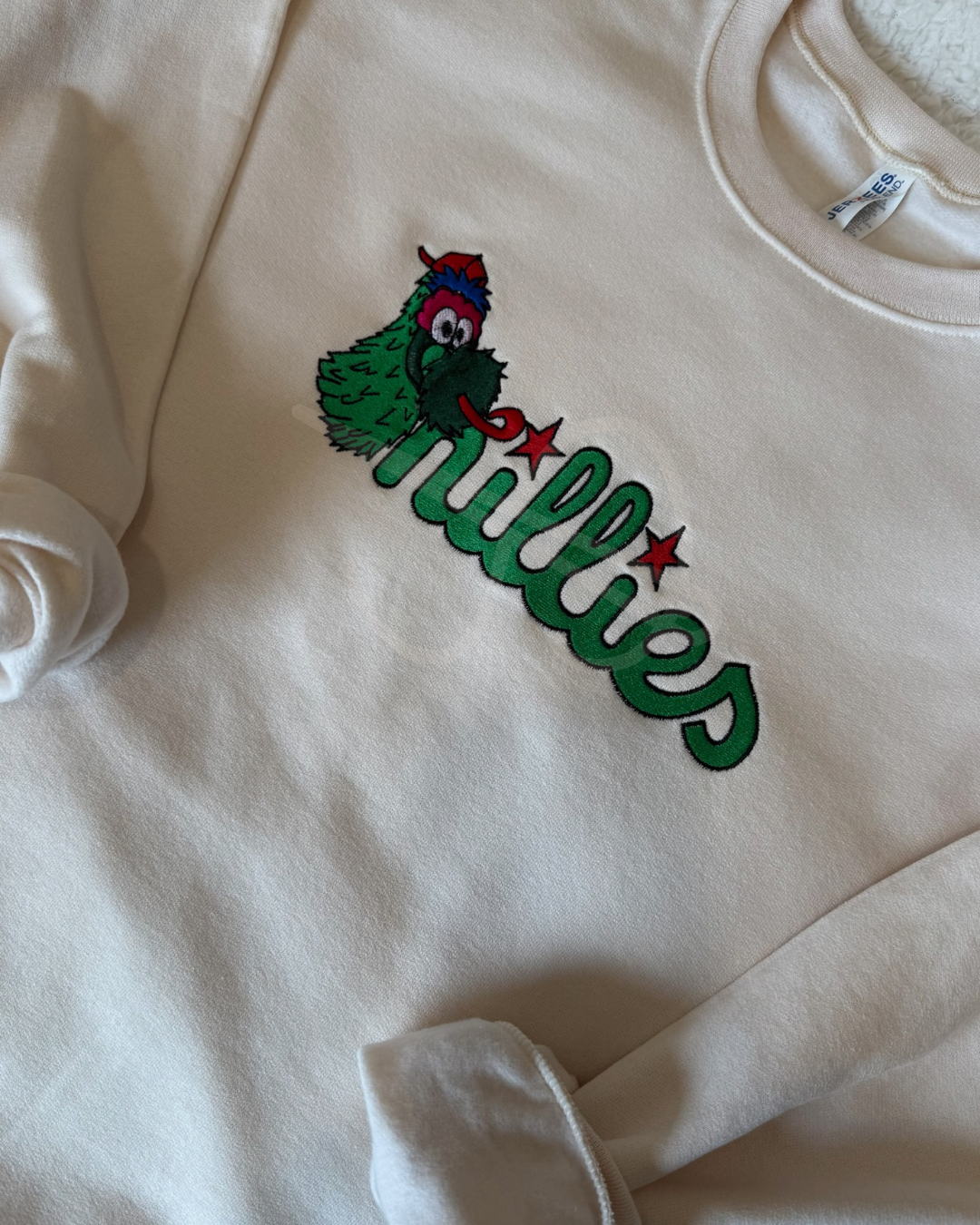 Phanatic Embroidered Phillies Crewneck