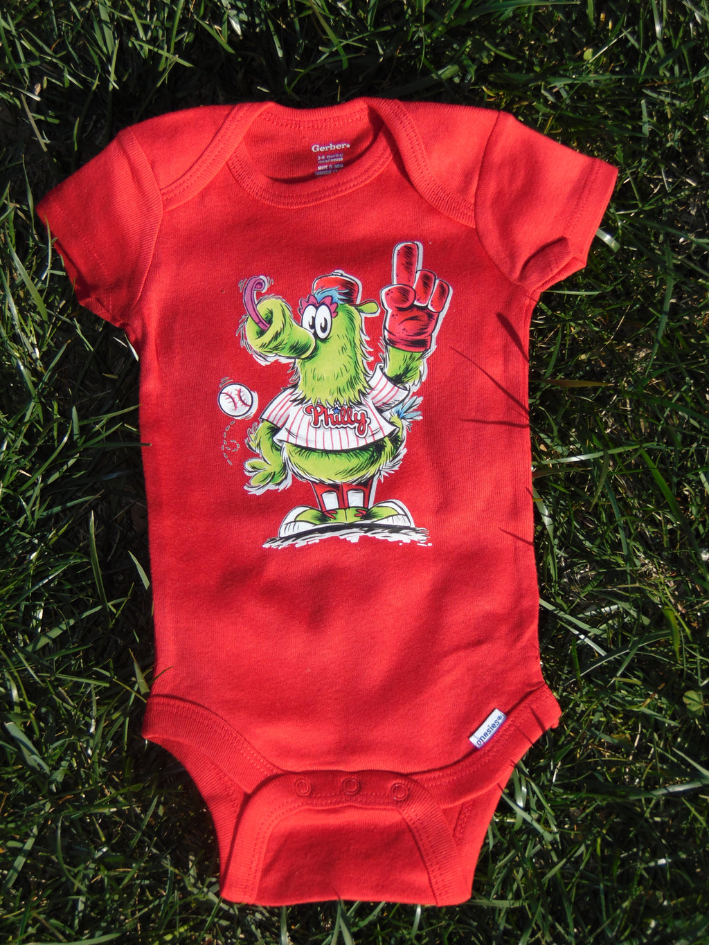 Unisex Philly Phanatic Foam Finger Onesie