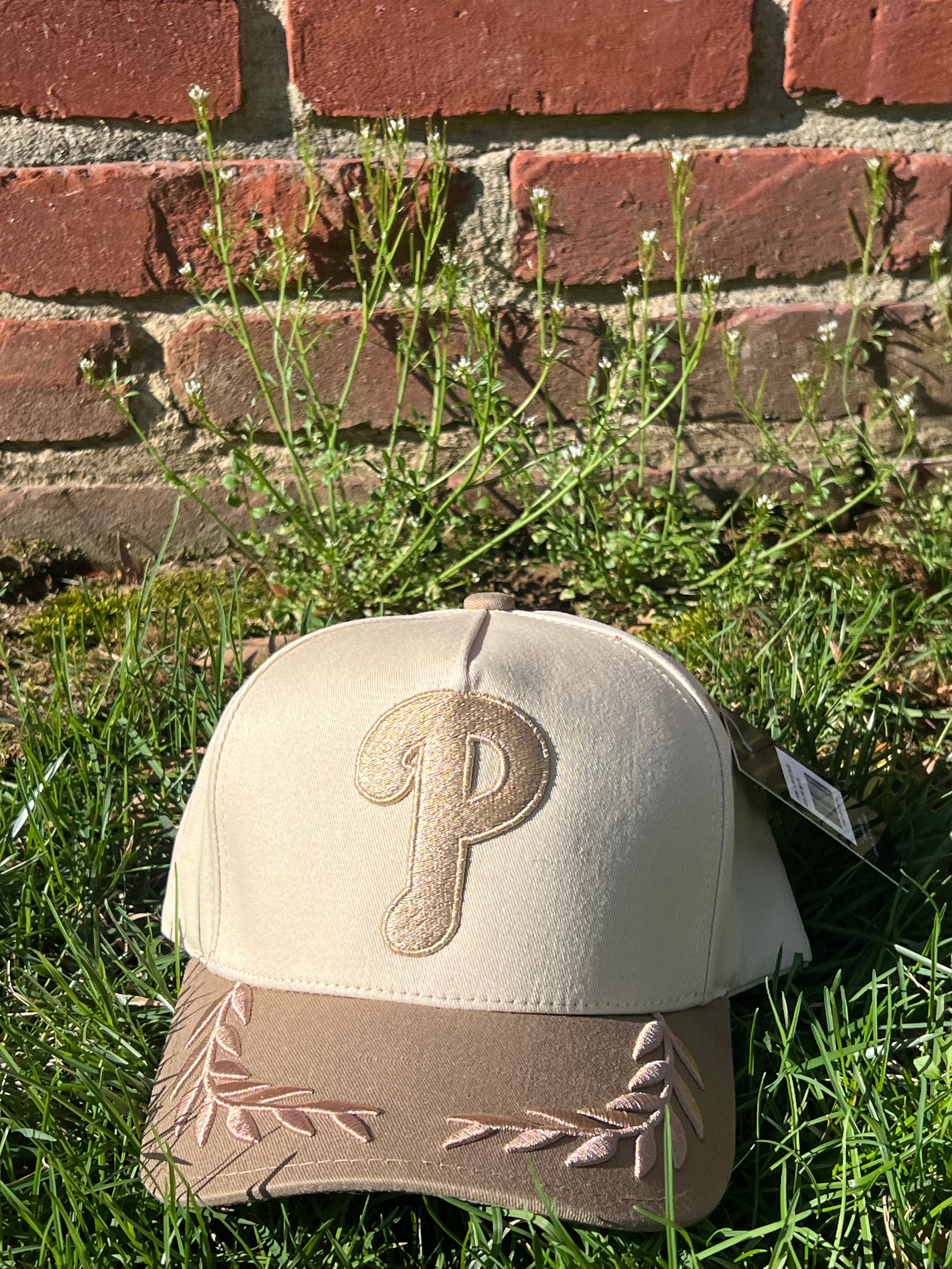 Neutral Phillies Varsity Snapback