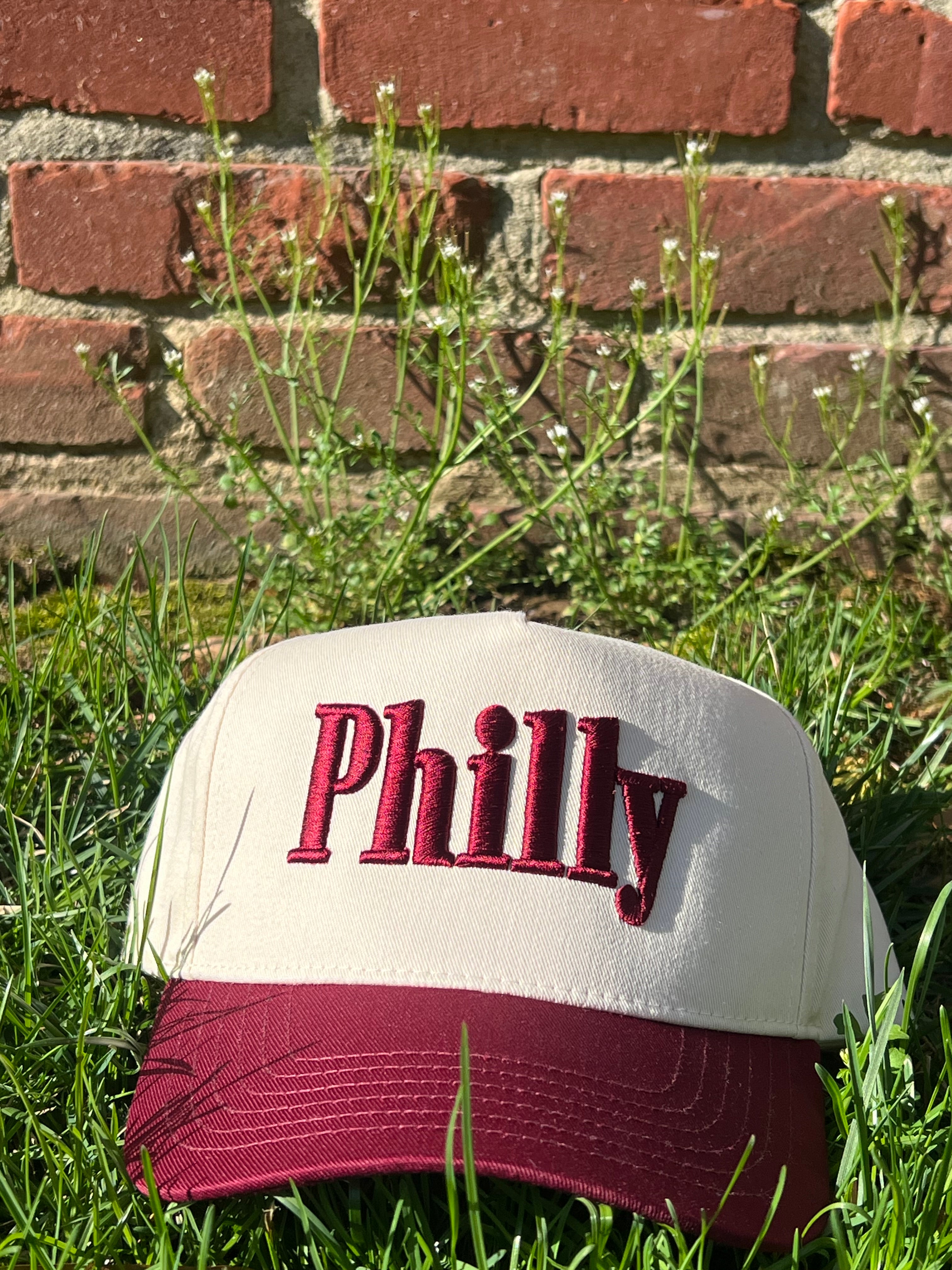 I Love My City Maroon "Philly" Snapback