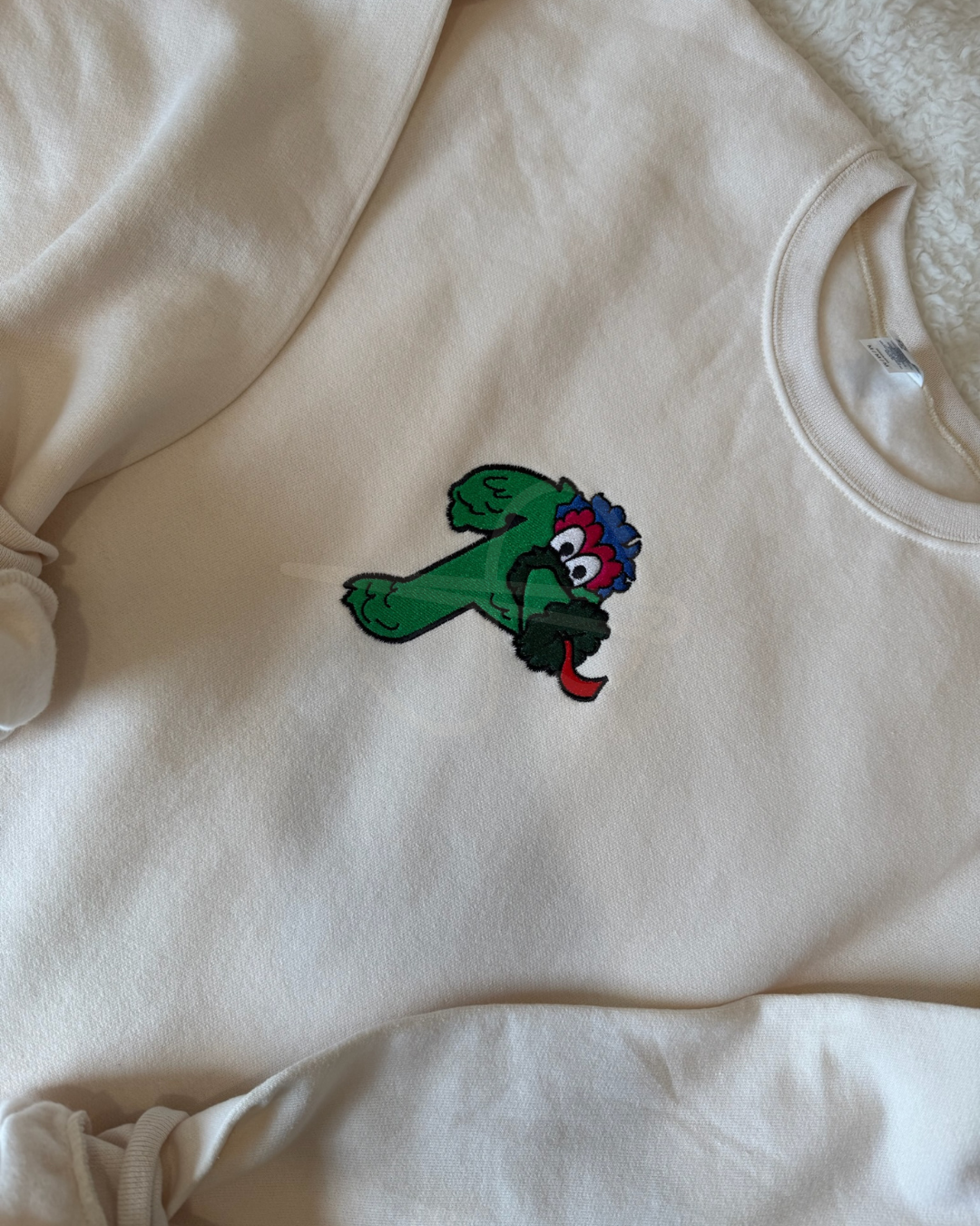 Philly Phanatic Embroidered Crewneck