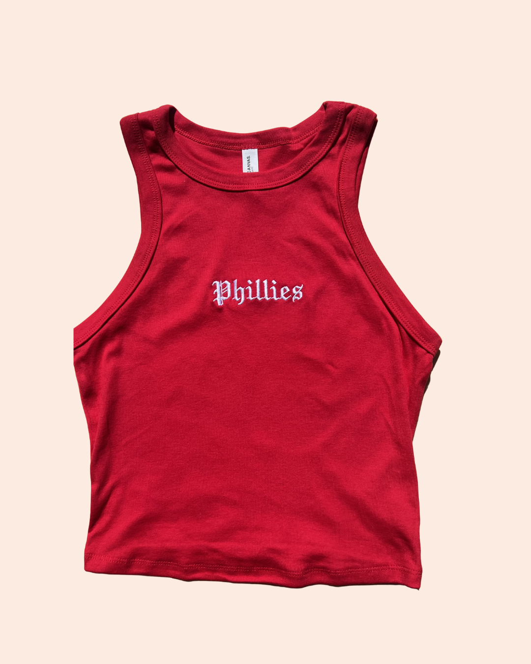 Red Phillies Gothic Tank