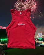 Red Phillies Gothic Tank