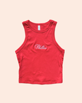 Red "Phillies" Script Racerbank Tank