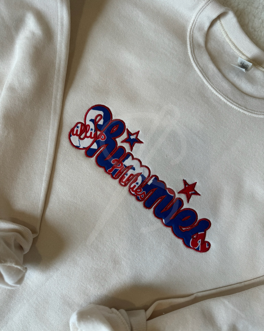 Shimmies Applique Crewneck